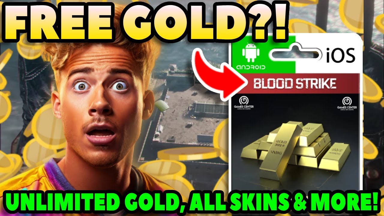 How to get FREE GOLD in Blood Strike 2024 💰 BloodStrike UNLIMITED Free Gold and ALL Skins