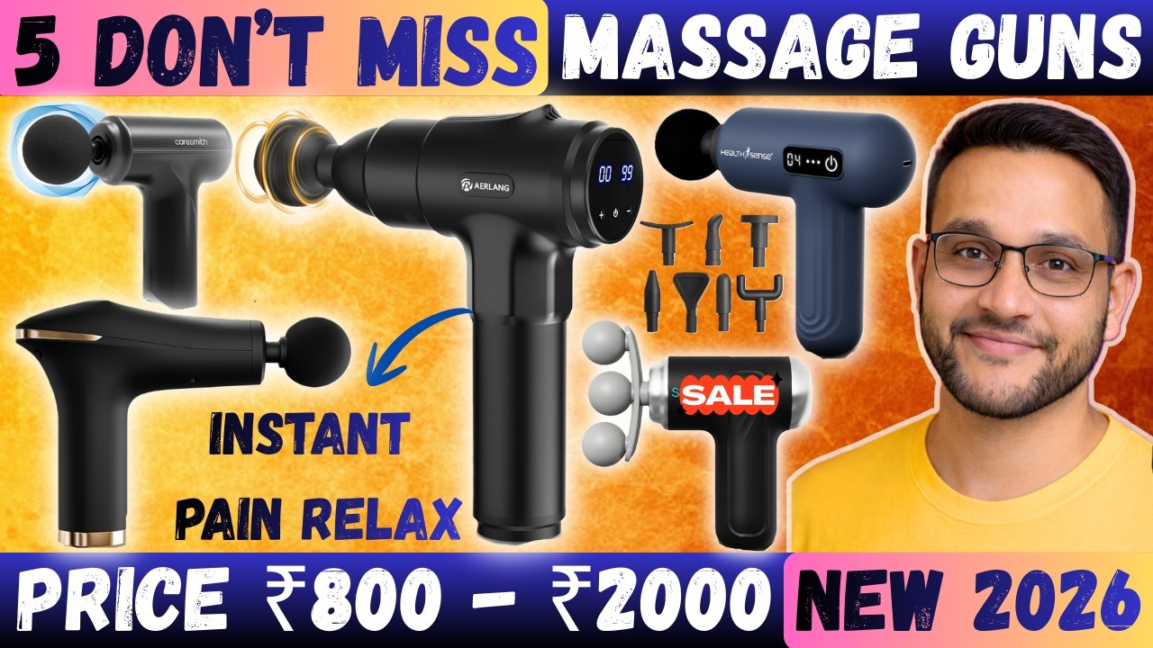 STOP! Don't Buy a Cheap Massage Gun? 🛑 Best Deep Tissue Massager Under ₹1000 - ₹2000 (2026)