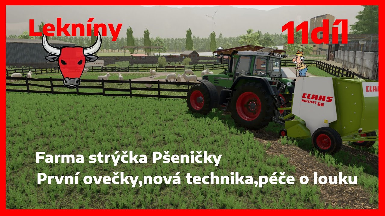 Farming simulator 22|  Lekníny  | staré stroje|  Lets play |  CZ/SK |