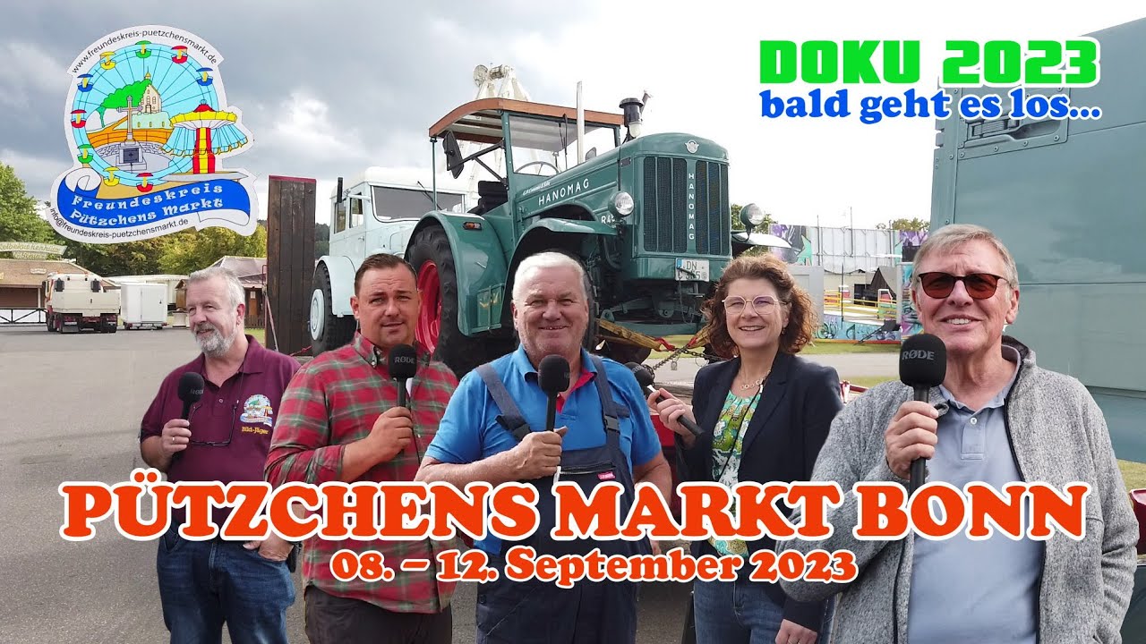 DOKU - Pützchens Markt 2023 - Aufbau & Interviews - Bald geht es los