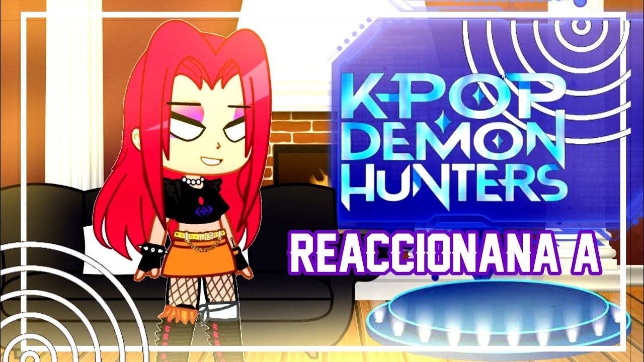 K-pop Demon Huntrix reacciona a Batalla de Rap  princesas Elsa VS blanca nieves | Gacha club 