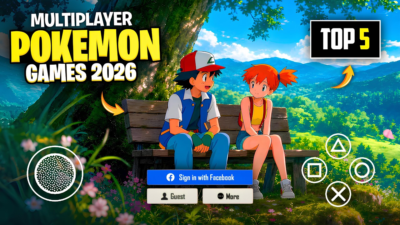 Top 5 Open World Multiplayer Pokemon Games for Android | Hidden Pokemon Games for Android 2026
