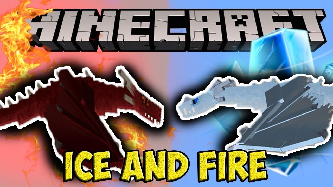 ОБЗОР МОДА НА Ice and Fire В МАЙНКРАФТ  Я ОСЕДЛАЛА ДРАКОНА