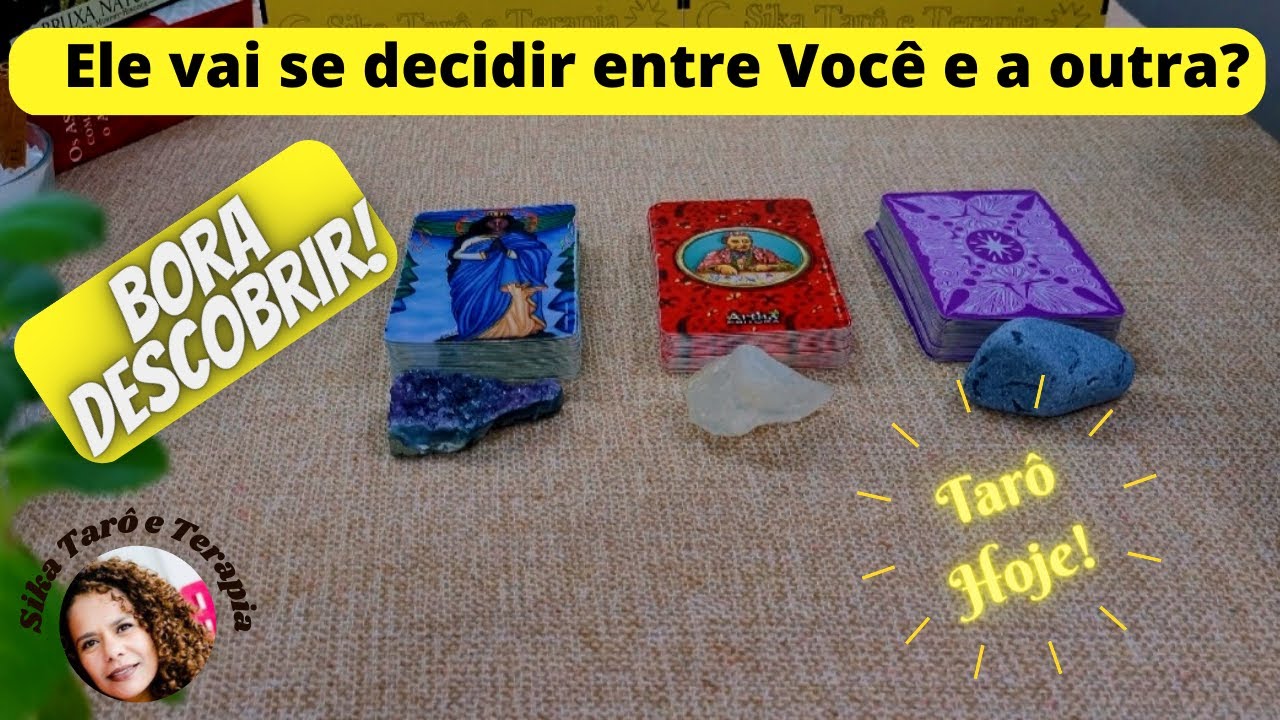 Ele vai se decidir entre você e a outra Tarot? O que a cartomancia te revela!