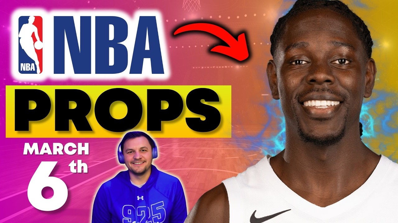 TOP PRIZEPICKS & UNDERDOG NBA PLAYER PROP BETS & FREE PICKS FRIDAY, March 6th, 2026