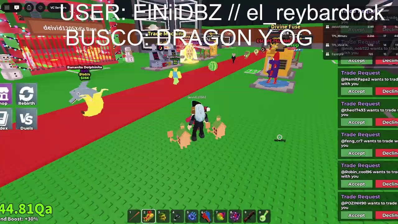 🔴TRADEANDO EN STEAL A BRAINROT CON @ElreyBardock 🔴