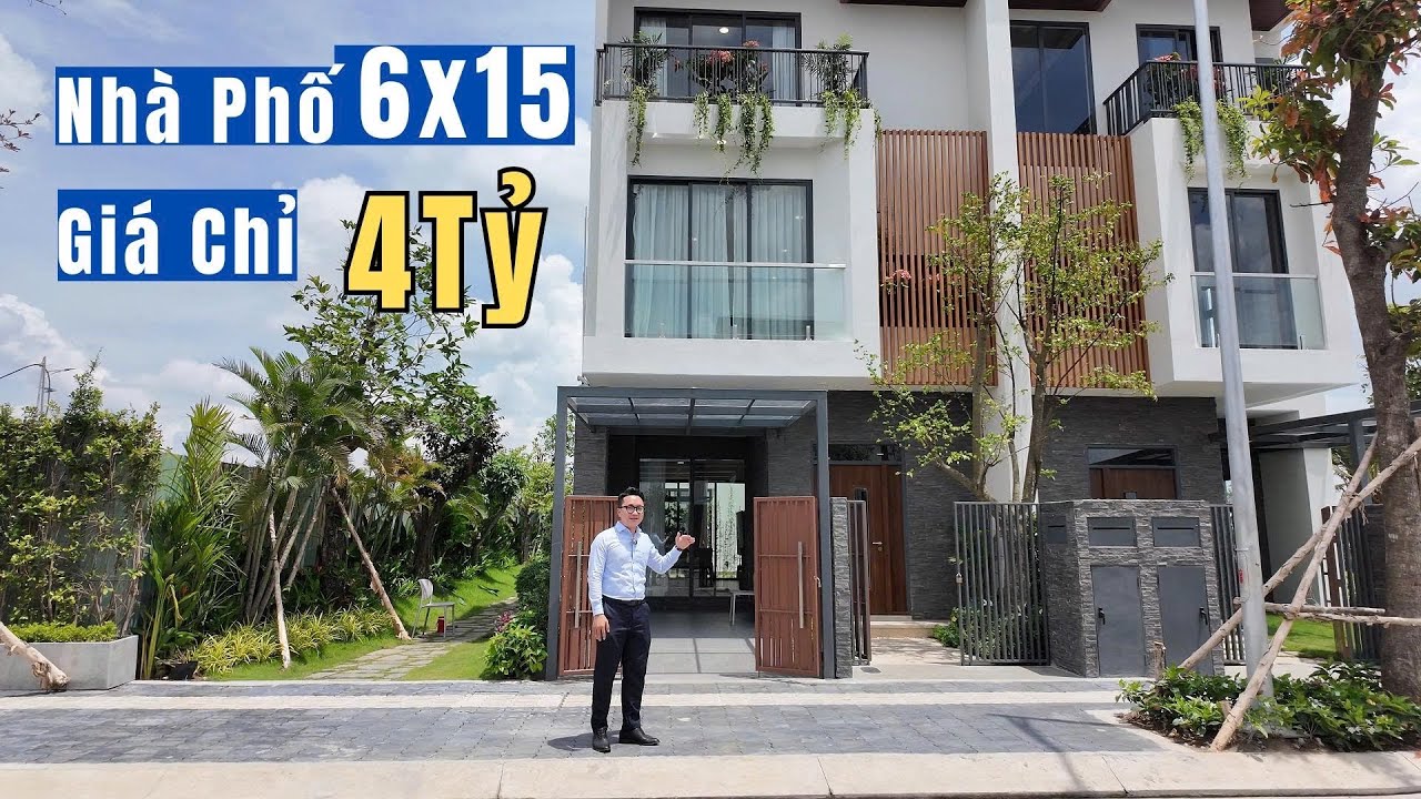Nhà phố liền kề La Home Long An giá 4 tỷ thanh toán linh hoạt | Văn Quỳnh BĐS