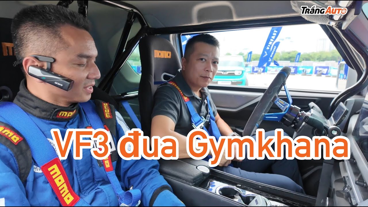 Chạy thử VinFast VF3 phiên bản đi đua