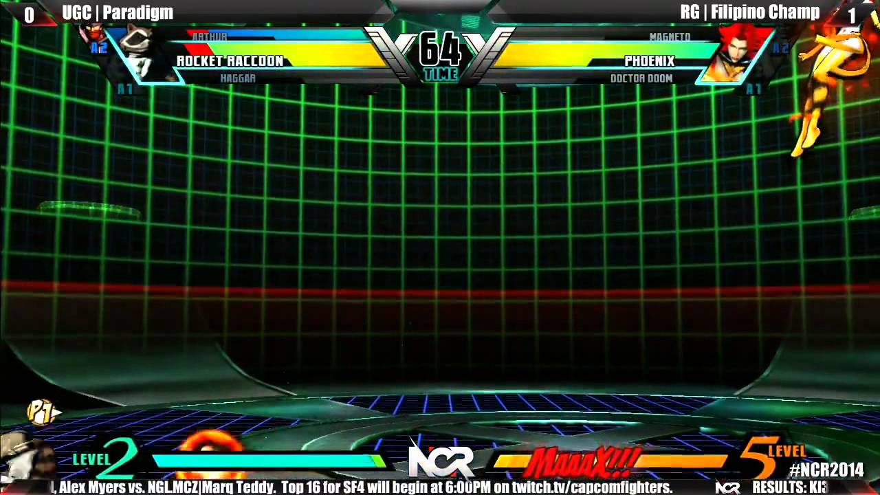 UMvC3 UGC Paradigm vs RG Filipino Champ - NCR2014