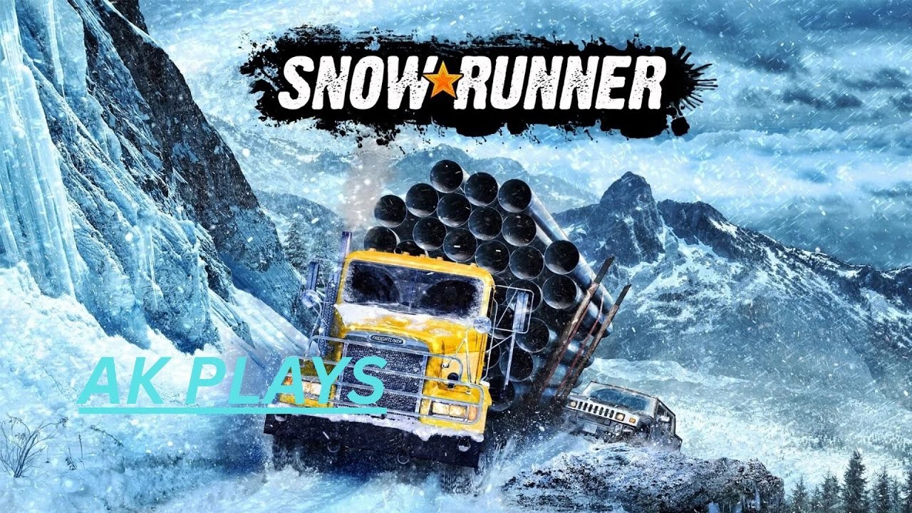 AK PLAYS IS LIVE.... SnowRunner Gamplay