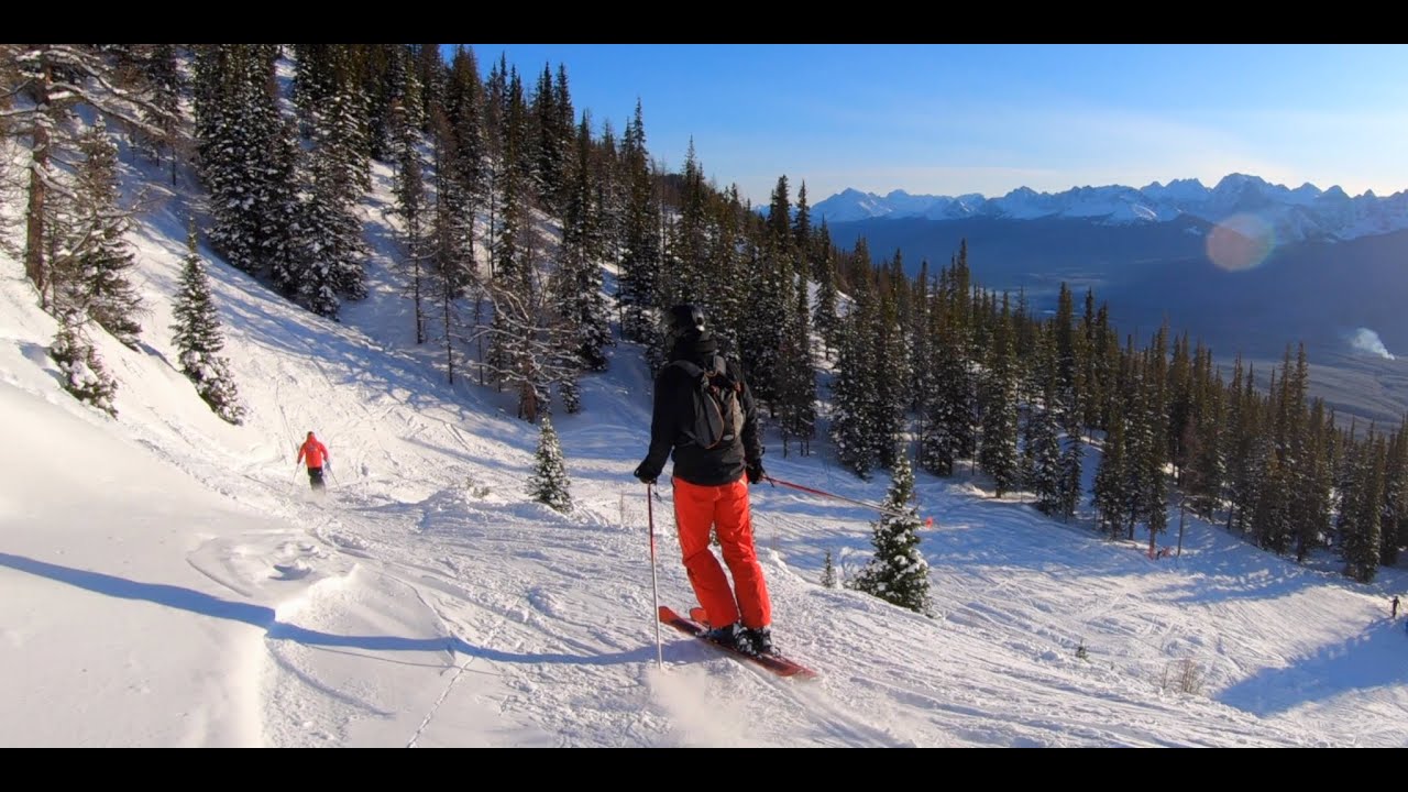 Lake Louise Ski Resort: Skiing the Frontside from Ptarmigan Chair to Whisky Jack Lodge