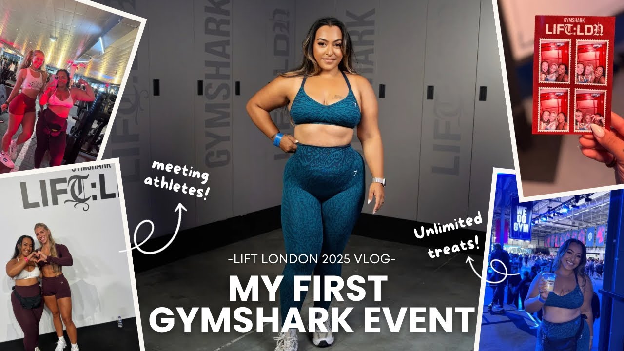 My First Gymshark Event | Lift London 2025 Vlog 🤯