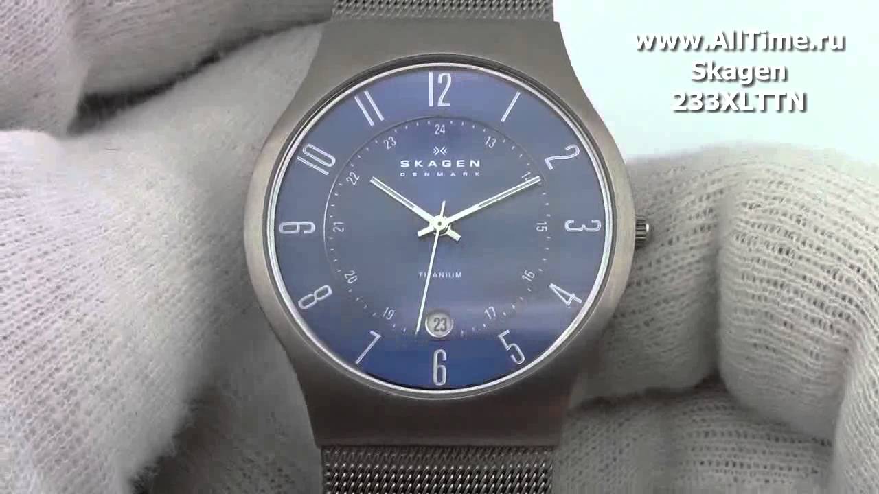 Обзор. Мужские наручные часы Skagen 233XLTTN