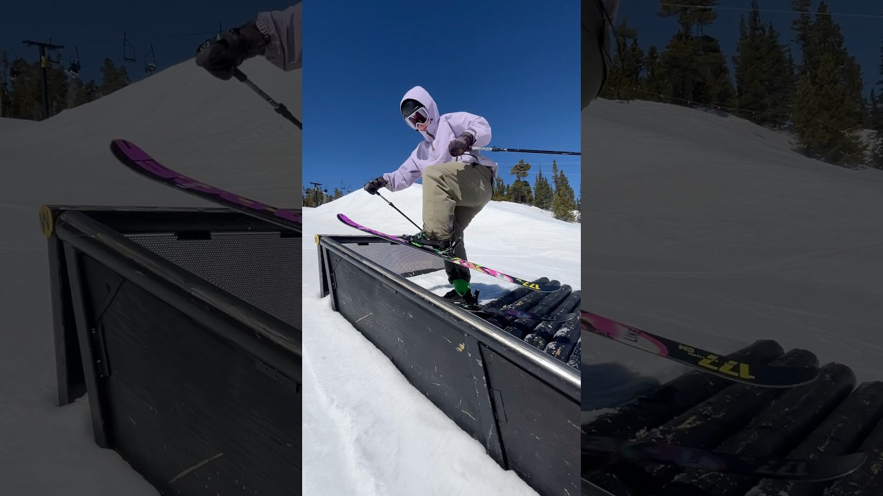 Please Don&rsquo;t Hit Me! #freeskiing #lineskis #skiing