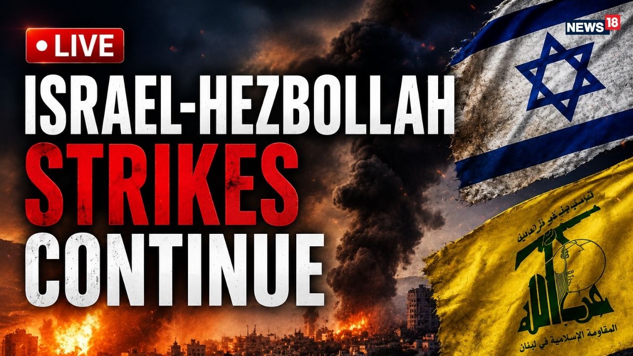Israel&ndash;Hezbollah Strikes Continue LIVE | Middle East War Escalation Update | Israel Lebanon Border