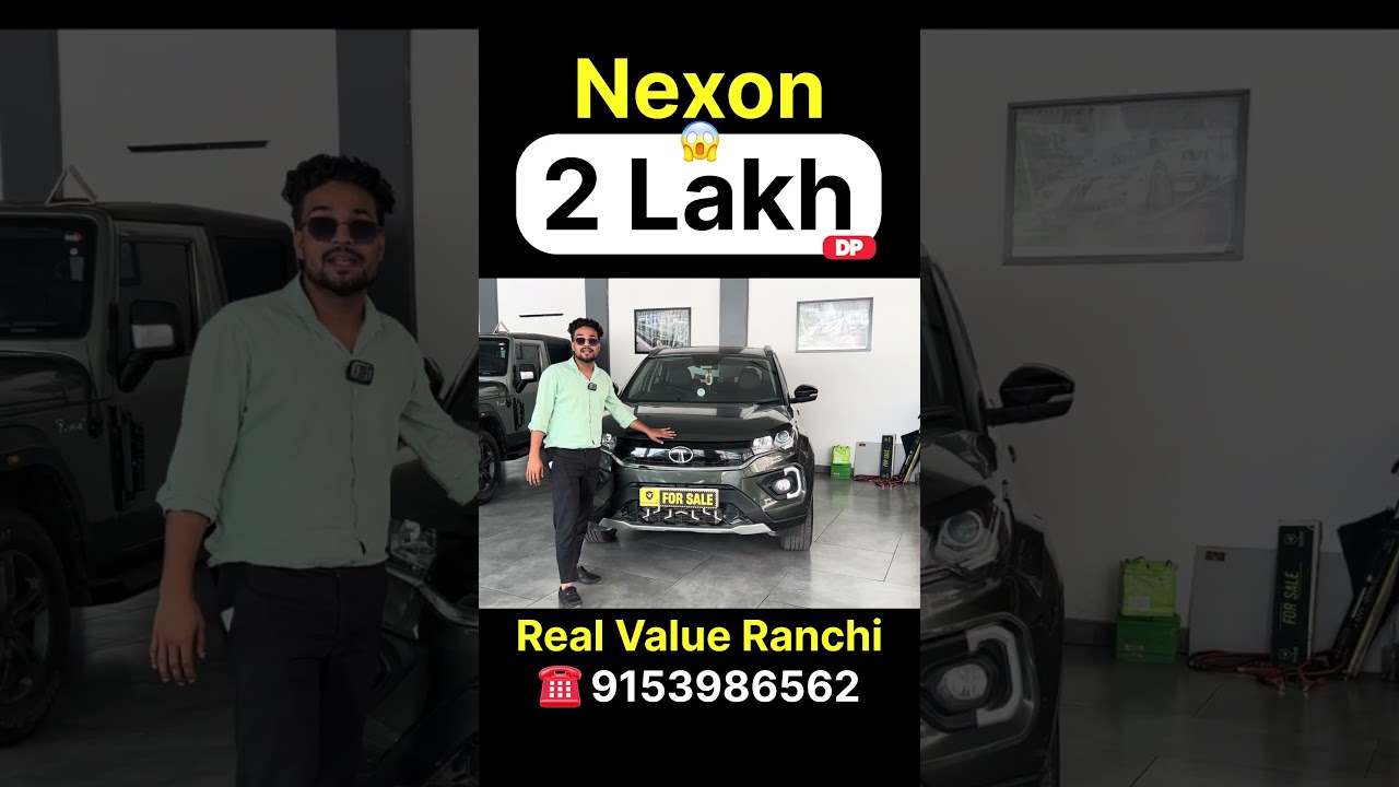 Jharkhand&rsquo;s Trusted Secondhand Car Hub | Tata Nexon| Real Value Poddar Motors | Ranchi |