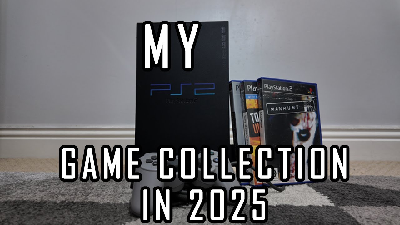My PS2 Game Collection - Peak of Gaming Hardware!