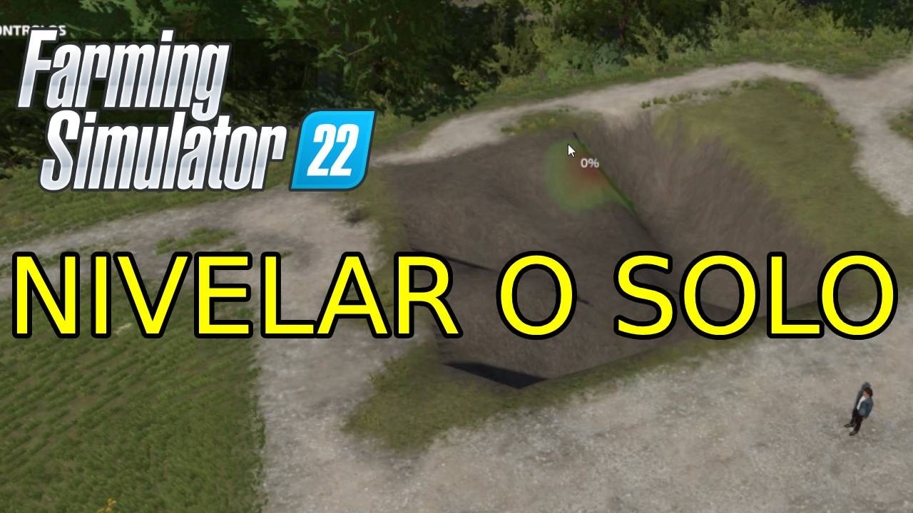 Como nivelar o solo no Farming Simulator 22