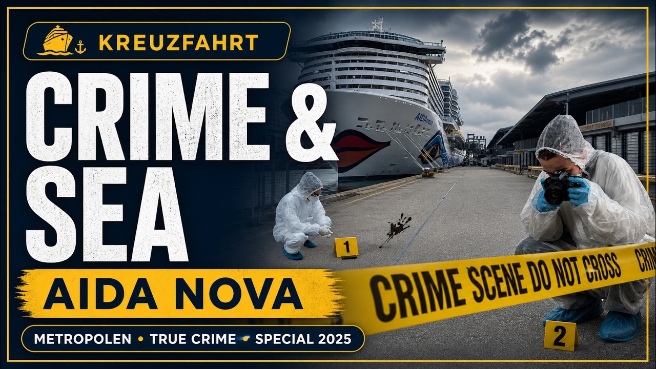 AIDAnova Crime & Sea Special 2025 – True Crime Kreuzfahrt Highlight | Metropolen & Gänsehaut