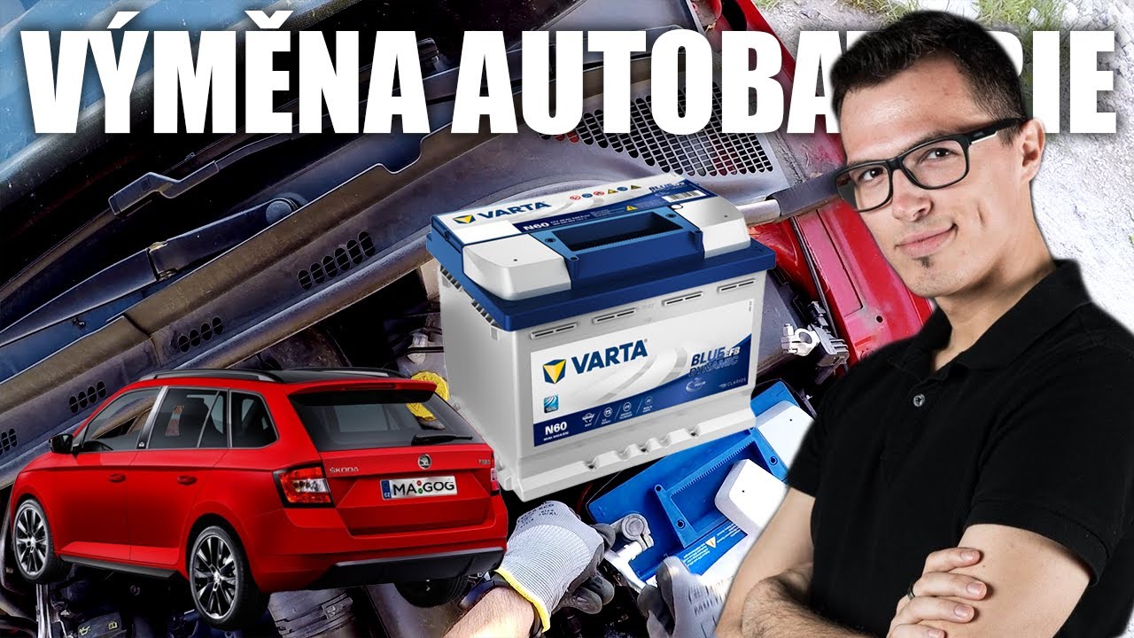 Škoda Fabia III 🚗 výměna autobaterie 🔋