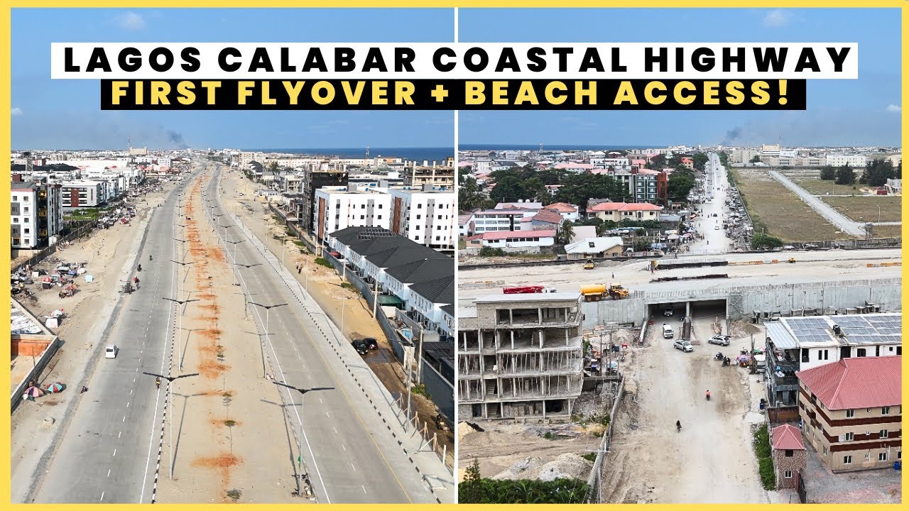 Inside the Lagos-Calabar Coastal Highway 🚧 | First Flyover & Smooth Ride to Elegushi Beach