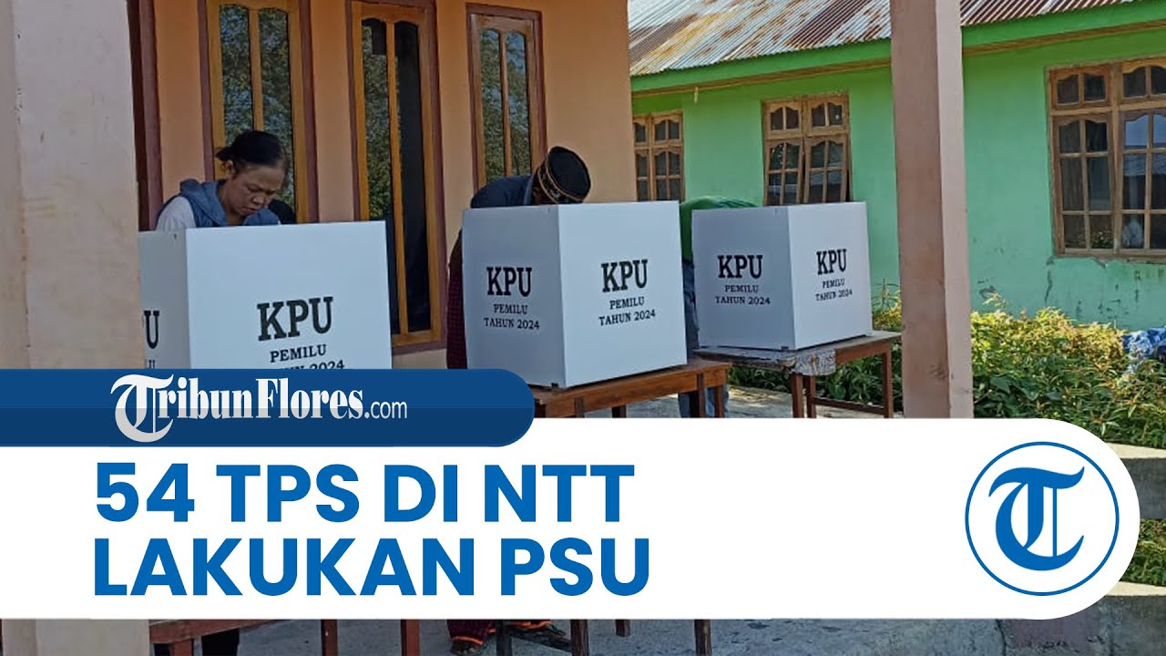 Puluhan TPS di NTT Lakukan Pemungutan Suara Ulang, Kabupaten TTS Terbanyak