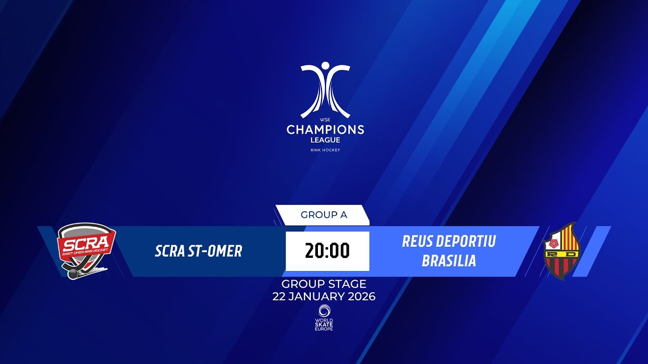 WSE Champions League Men - Group A - SCRA St-Omer (FRA)  X  Reus Deportiu Brasilia (SPA)