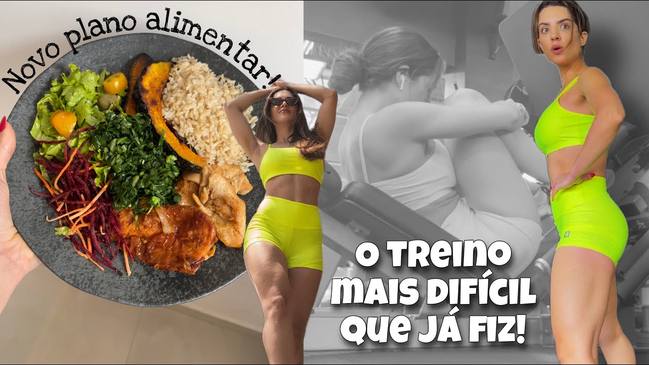 VLOG | ORGANIZAÇÃO, COMPRAS DA DIETA NOVA, TREINO, RECEITAS!