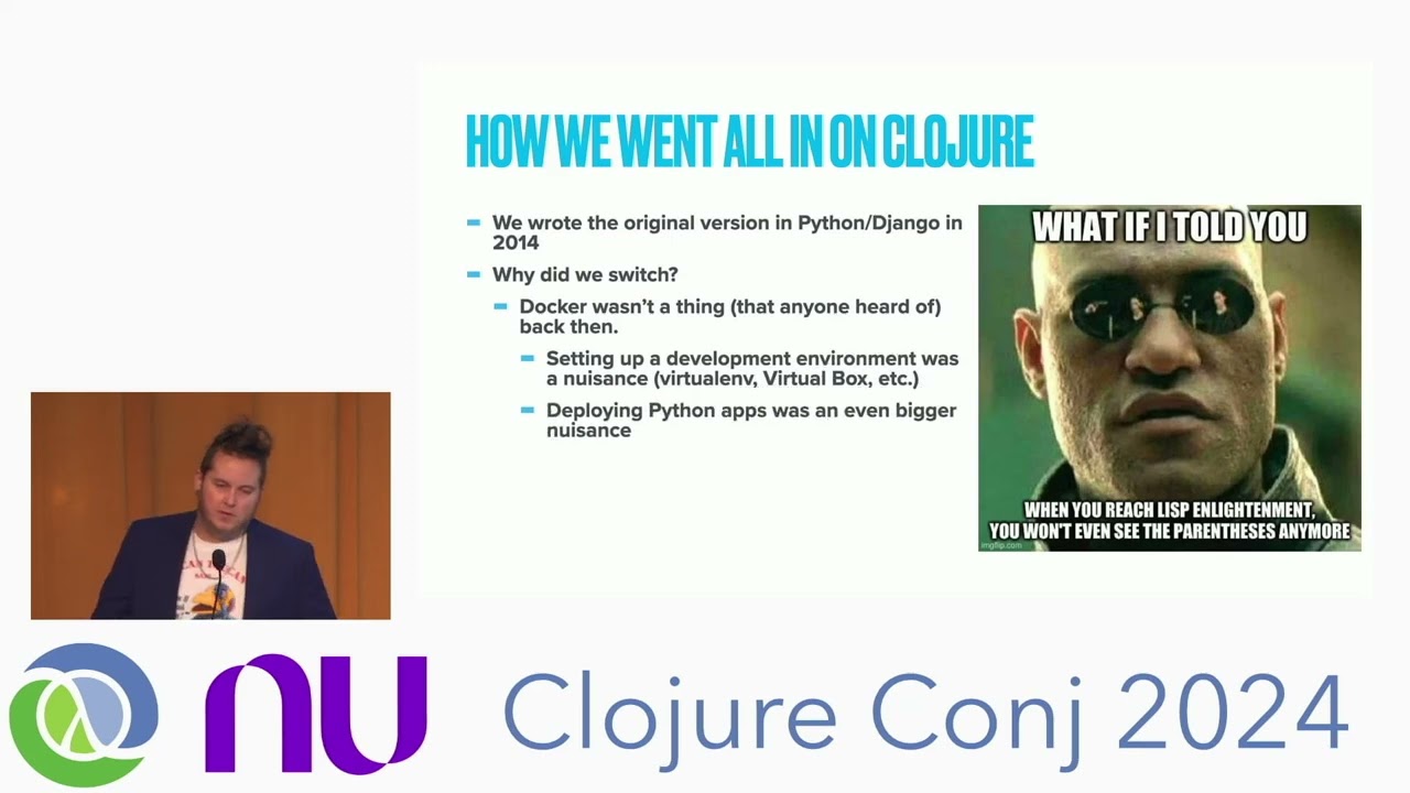 «Как привлечь 50 000 компаний с помощью Clojure» Кэма Сола