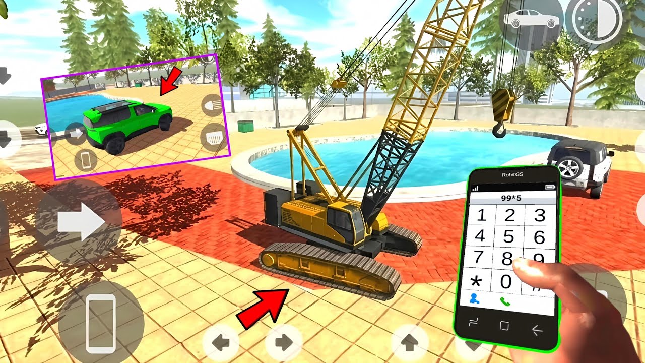 New Update All Cheat Codes of Indian Bike Driving 3D 🤯🔥| Crane Cheat Code in Update | Harsh in Game
