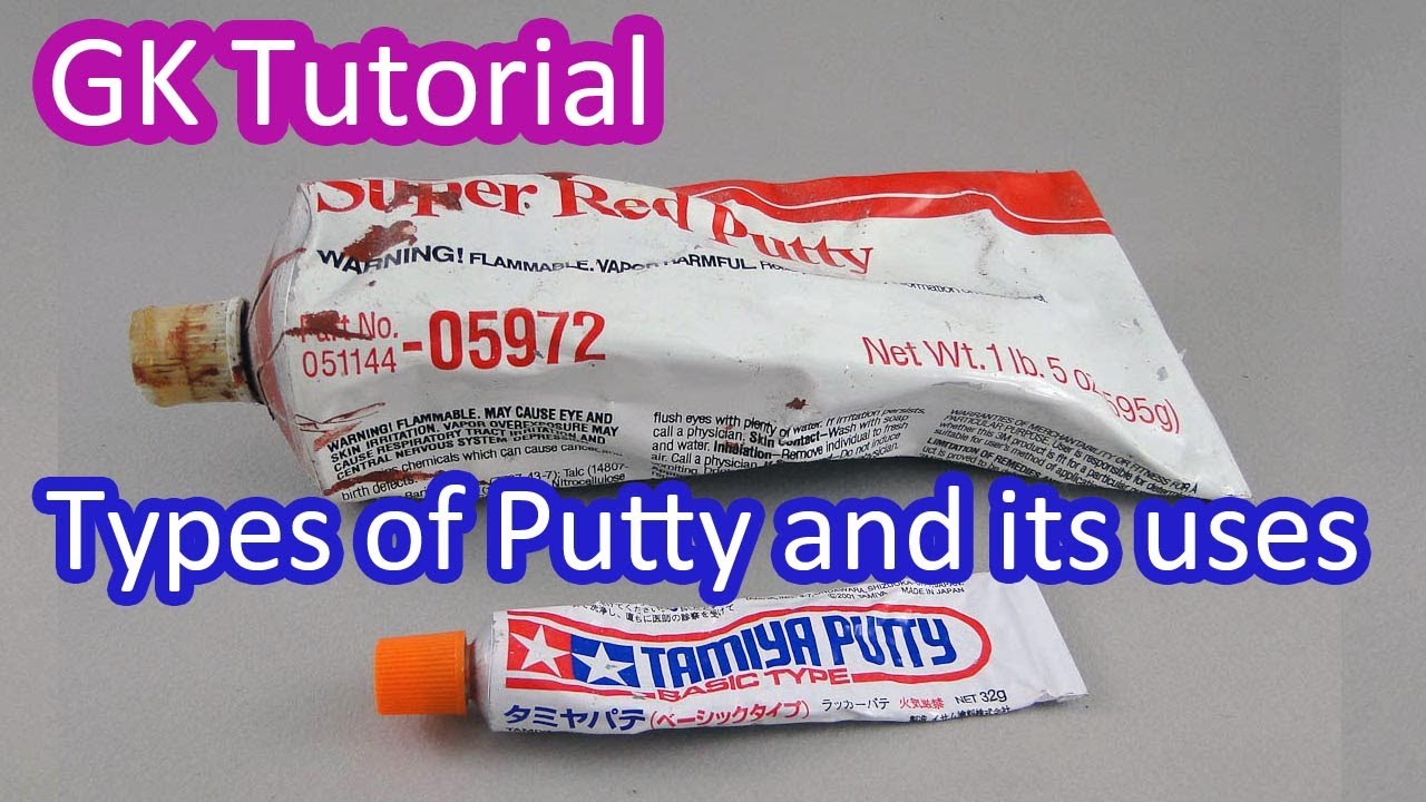 Garage kit Tutorial: Putties and their applications
