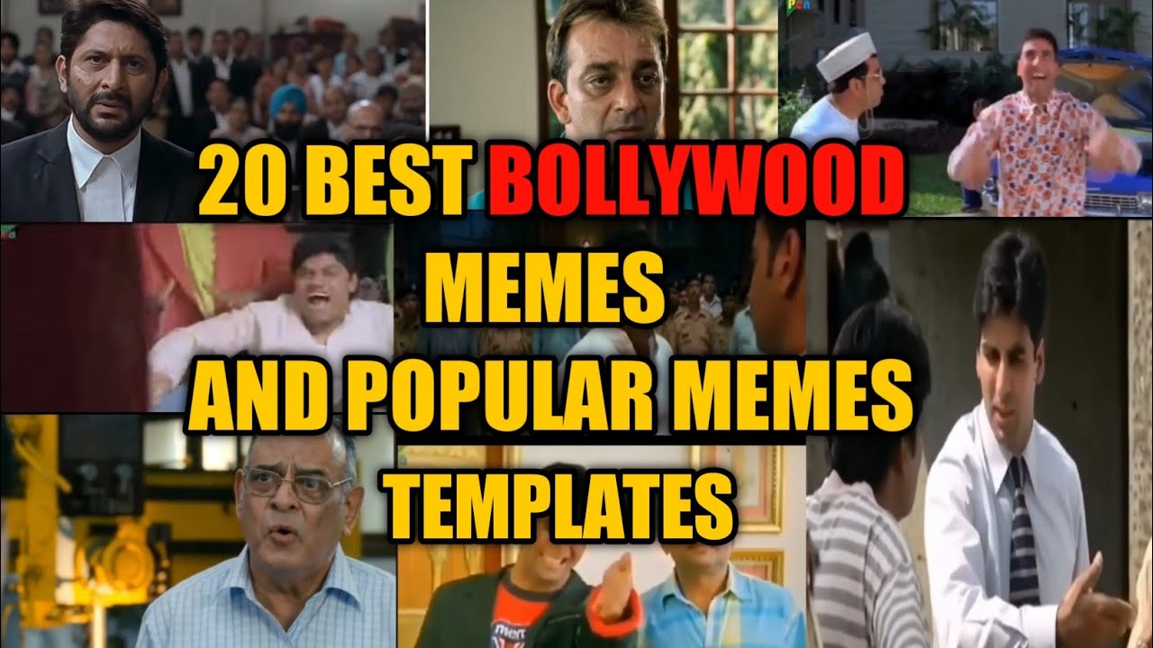 20 BEST MEMES CLIPS || BOLLYWOOD MEMES THAT ARE POPULAR