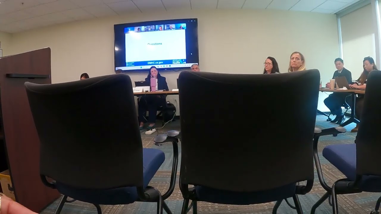 DMHC Financial Solvency Meeting – Questions on Grievance Review & Transparency (02.25.2026) 4 of 5
