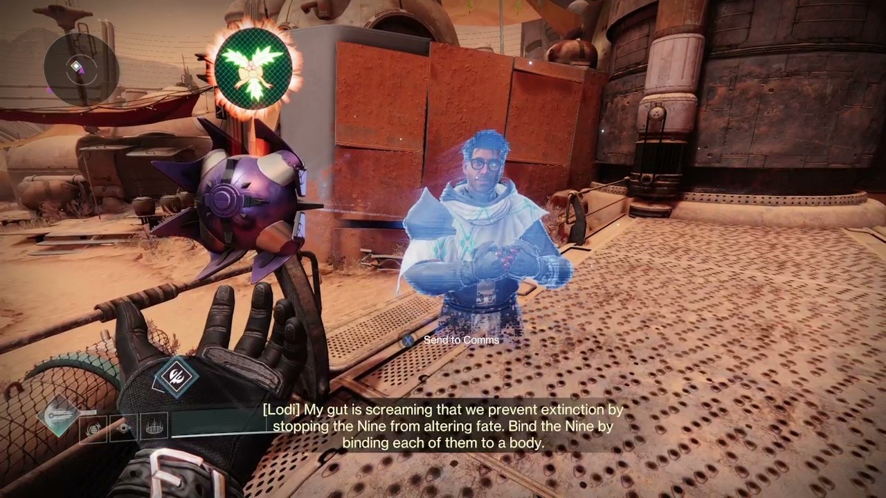 SPEAK TO LODI AT THARSIS (DESTINY 2: RENEGADES)