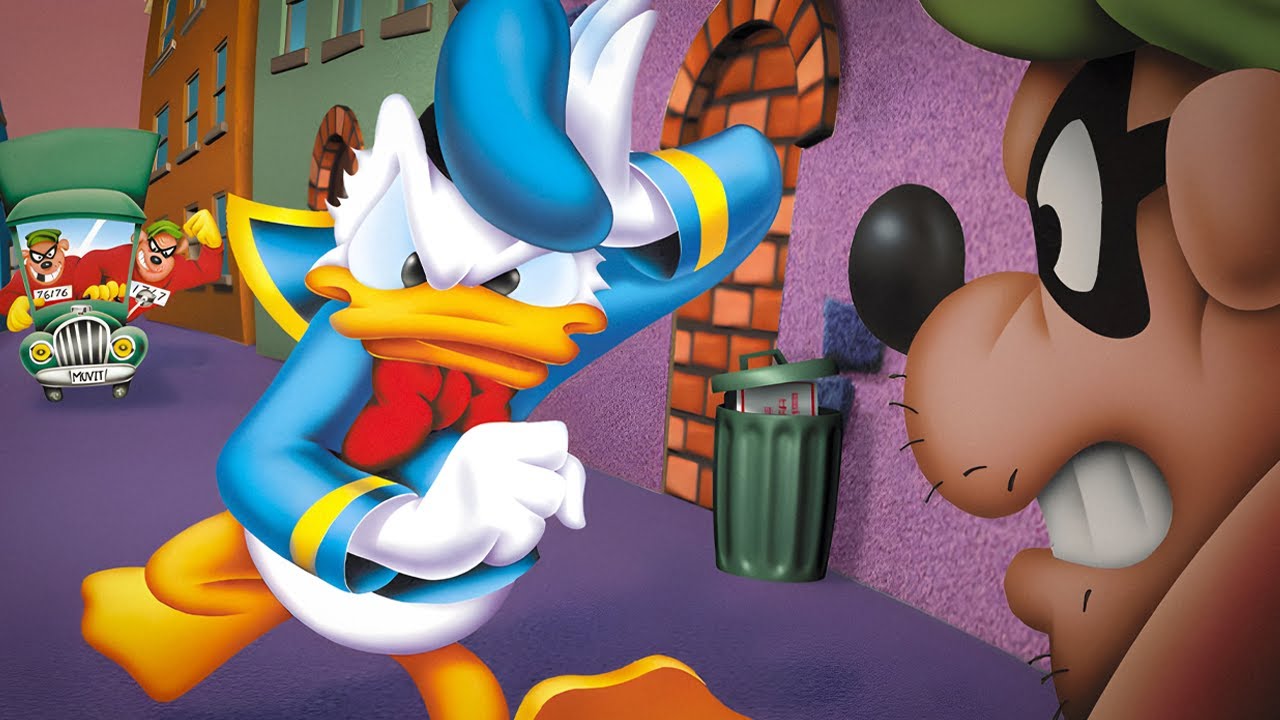 The Donald Duck Crash Bandicoot Clone