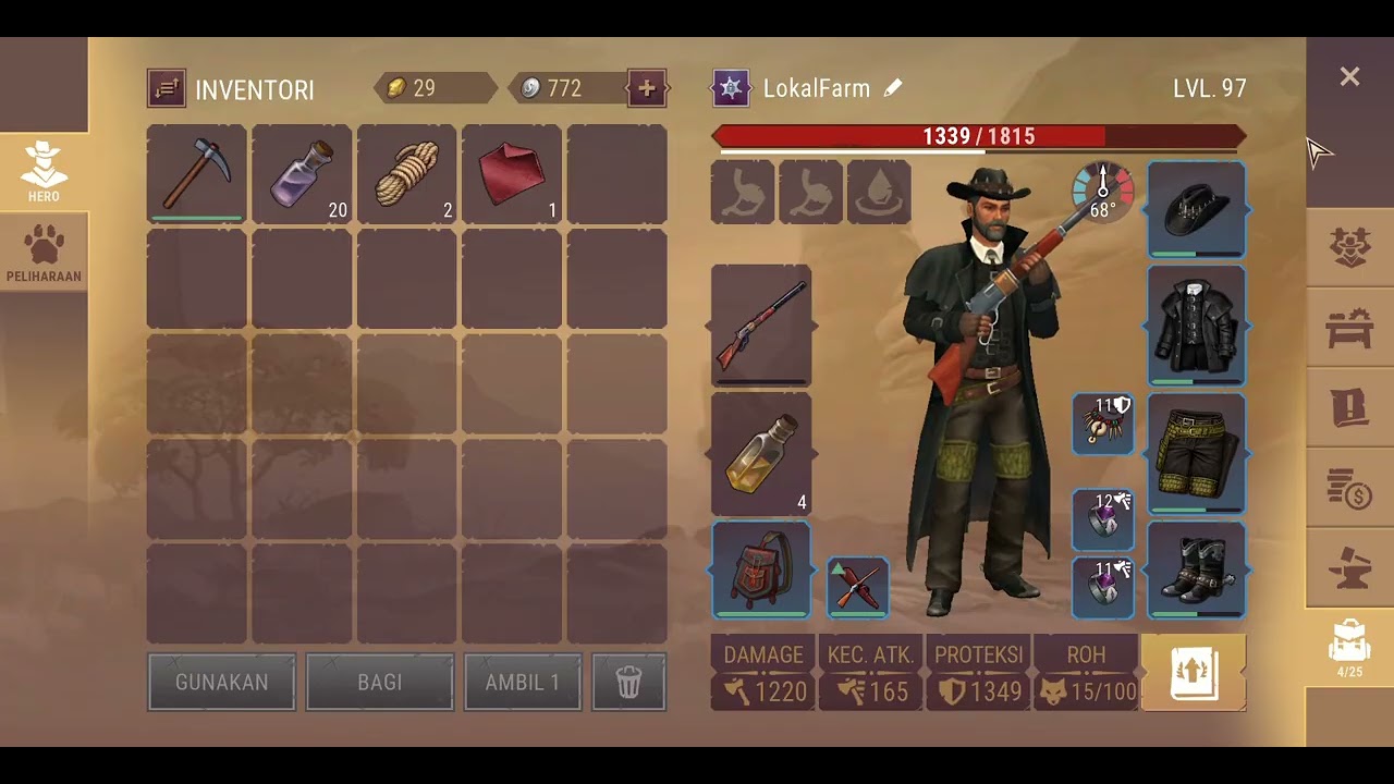 Dan lagi lagi berhenti darurat Kita sikat semua misi ya westland survival SUSGAMING