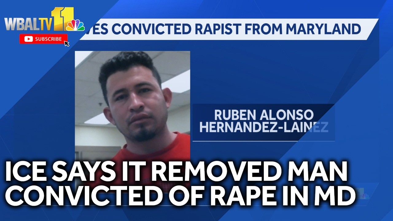 Man convicted of rape in Maryland removed from country