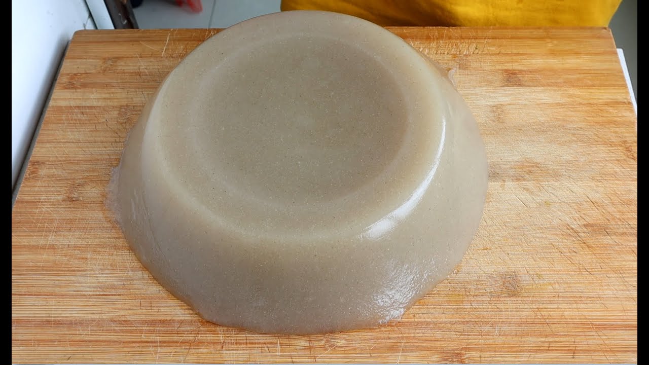 纯手工制作魔芋豆腐，自己在家就能做，做法简单，看一遍就能学会 Konjac tofu