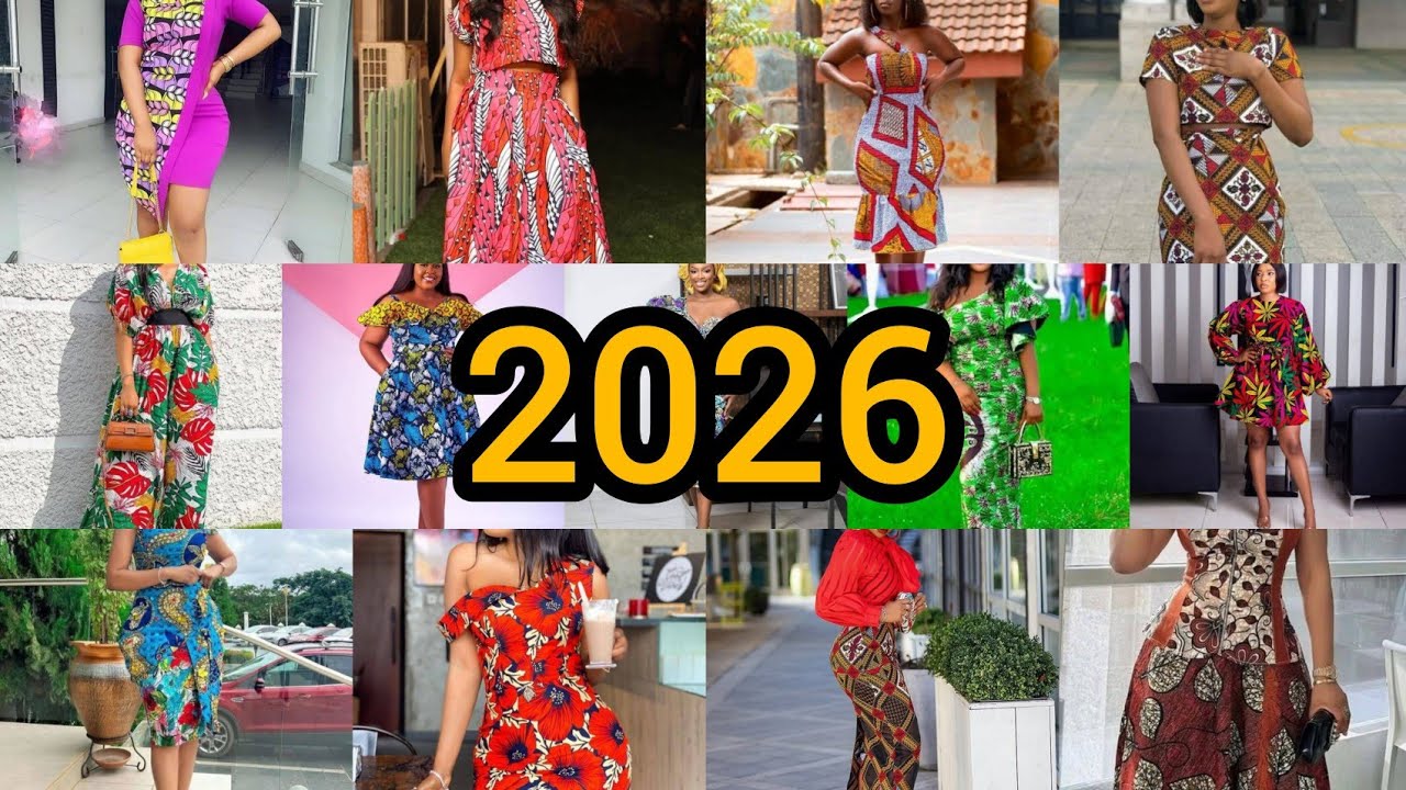 LATEST ANKARA GOWN STYLES 2026 FOR LADIES/FASHION STYLES IDEAS/STUNNING ANKARA DRESS STYLE #viral 