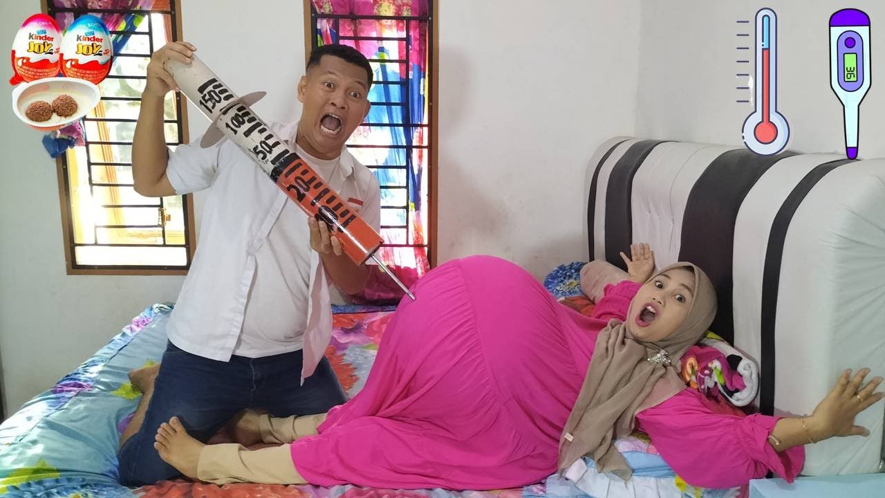 Drama Lucu 😂🥰😘 Ibu Hamil Melahirkan Terkunci Di Dalam Kamar