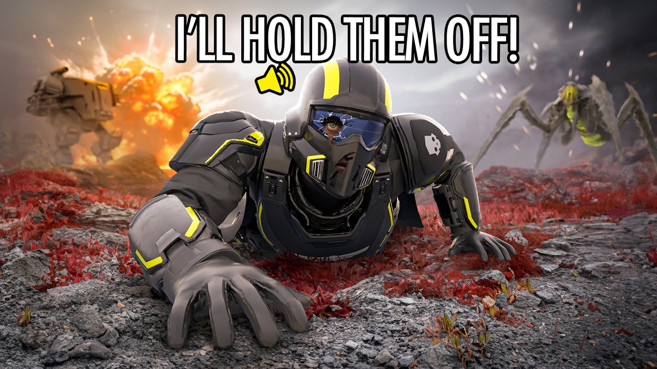 Когда Helldivers превращается в сцены из фильмов!