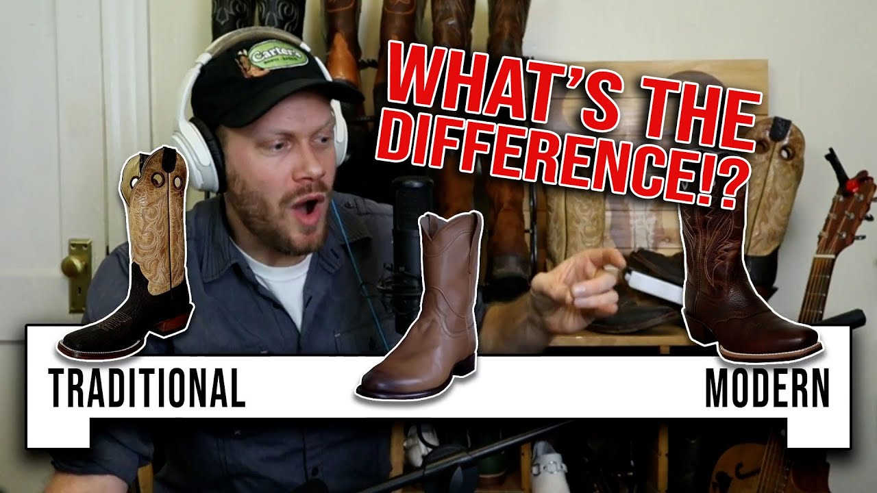 The Difference Between Traditional and Modern Cowboy Boots