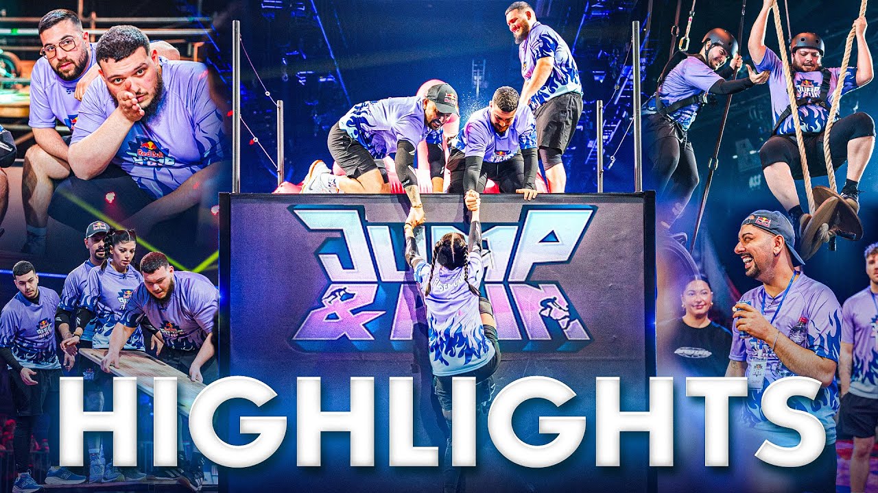 XXL RED BULL JUMP & RUN EVENT HIGHLIGHTS! | w/ TEAM AMAR,  REWI, PAPAPLATTE & NOWAY4U