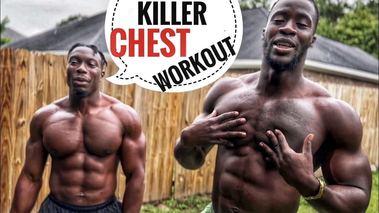 Bodyweight Chest Workout at Home | Chest and Tricep Workout for Mass ​⁠@Reub Geimah ​⁠@Goku Pump