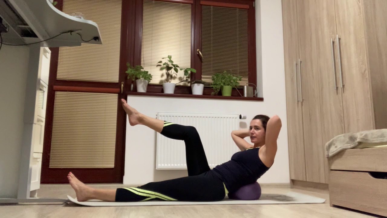 Lekce pilates s overballem pro pokročilé - 30 minut