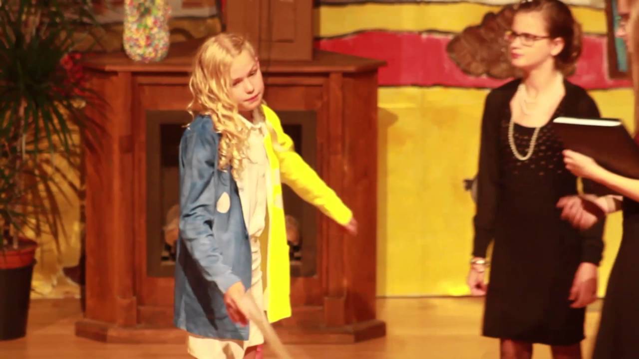 Musical 'Het dak eraf' - Groep 8 De Borgwal Renswoude - 2016
