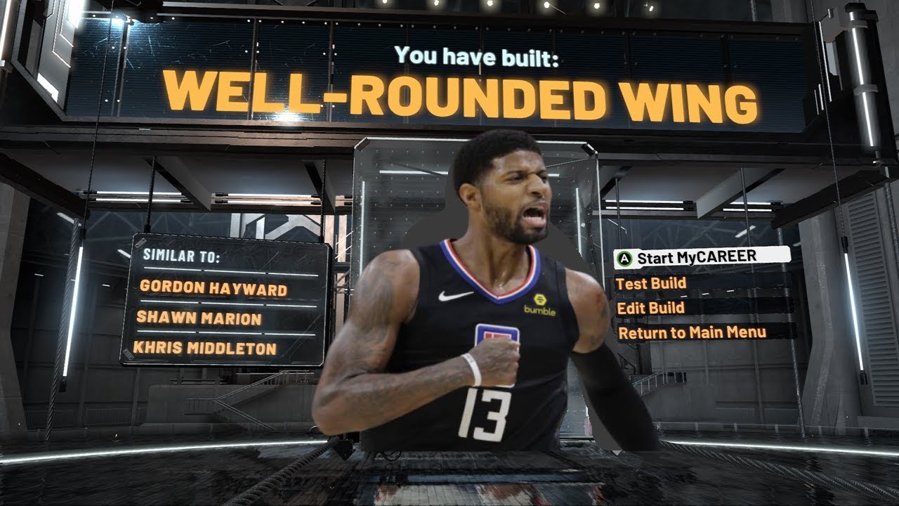 Best Well-Rounded Wing Build on NBA 2K20! *RAREST* Demigod Build on NBA 2K20!