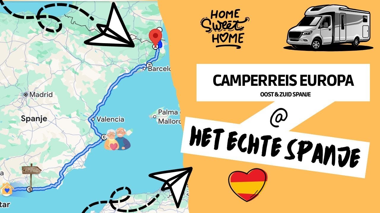 #124 Camperreis van 1 maand (deel 8): Oost & Zuid Spanje