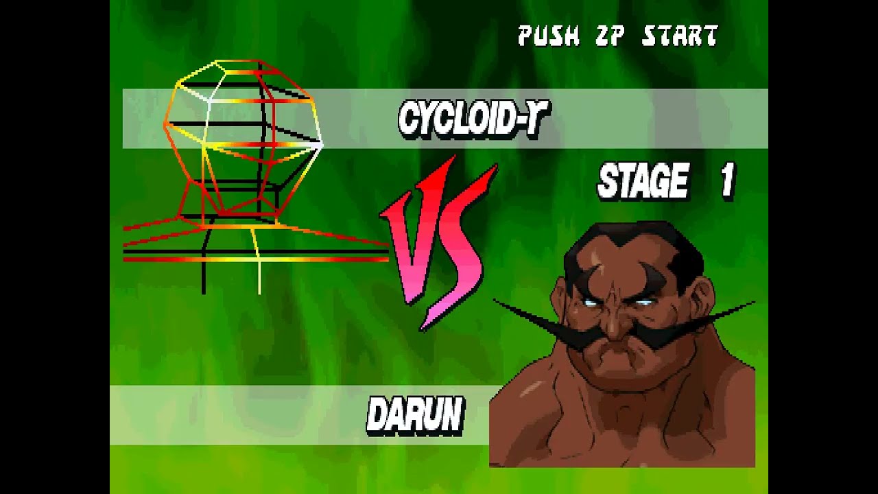 Cycloid Gamma Unlocked-Street Fighter EX Plus True Arcade