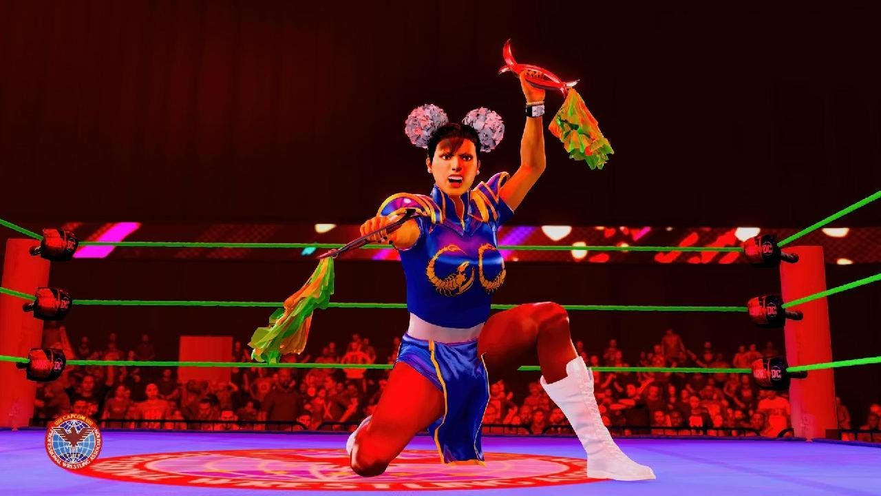 WWE 2K22 Chun Li vs. Cammy White